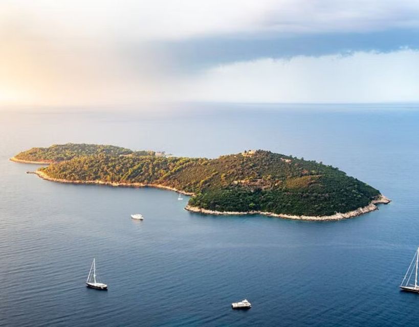 Dubrovnik: Group Tour & Panoramic Cruise - Lovrijenac Fortress From Its Best Side