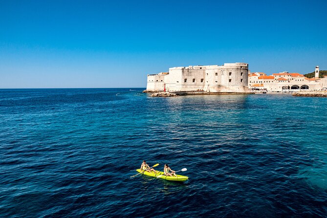 Dubrovnik Kayak Rental on Banje Beach - Setting out from Banje Beach