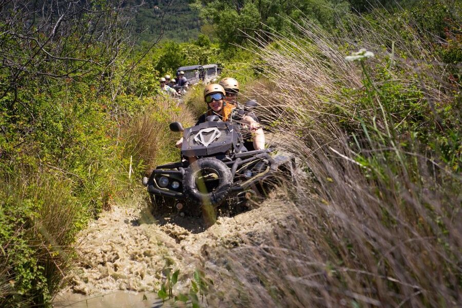 Dubrovnik: Kojan Koral ATV Quad Safari with transport - Čilipi gives you a 30-minute break