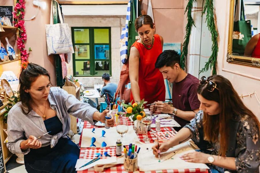 Dubrovnik: Local Wine, Dine and Design Workshop - Arriving at Studio Slatko kao Cukar
