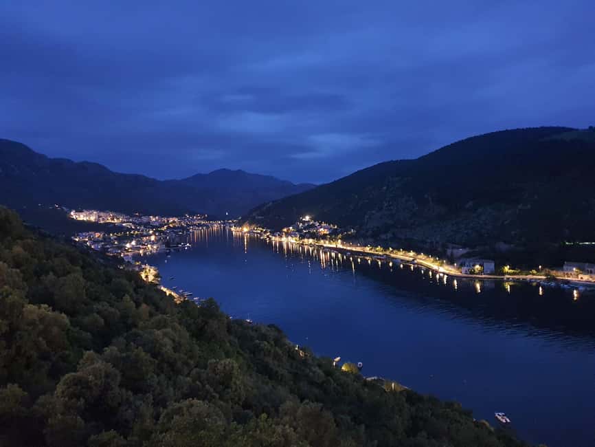 Dubrovnik Night Drive: Lights of the Adriatic - The illuminated Dubrovnik Bridge
