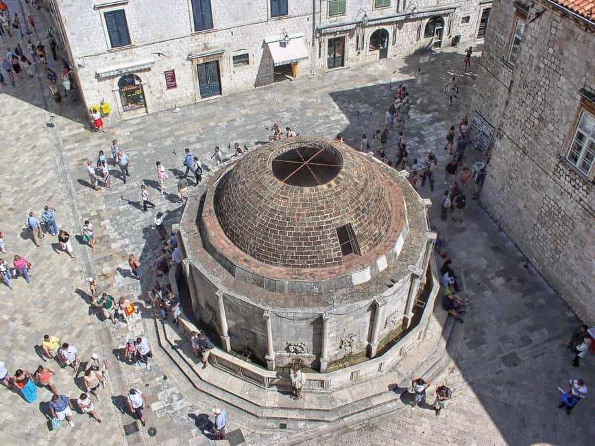 Dubrovnik Old Town History Tour: Early & Late Start - Onofrio’s Fountain and the city’s water story