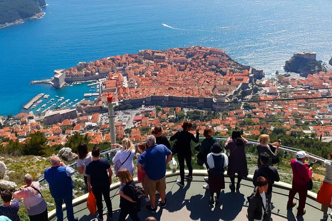 Dubrovnik Panorama Sightseeing with Tour Guide in Minivan - A quick pass by the walls and Buža Gate