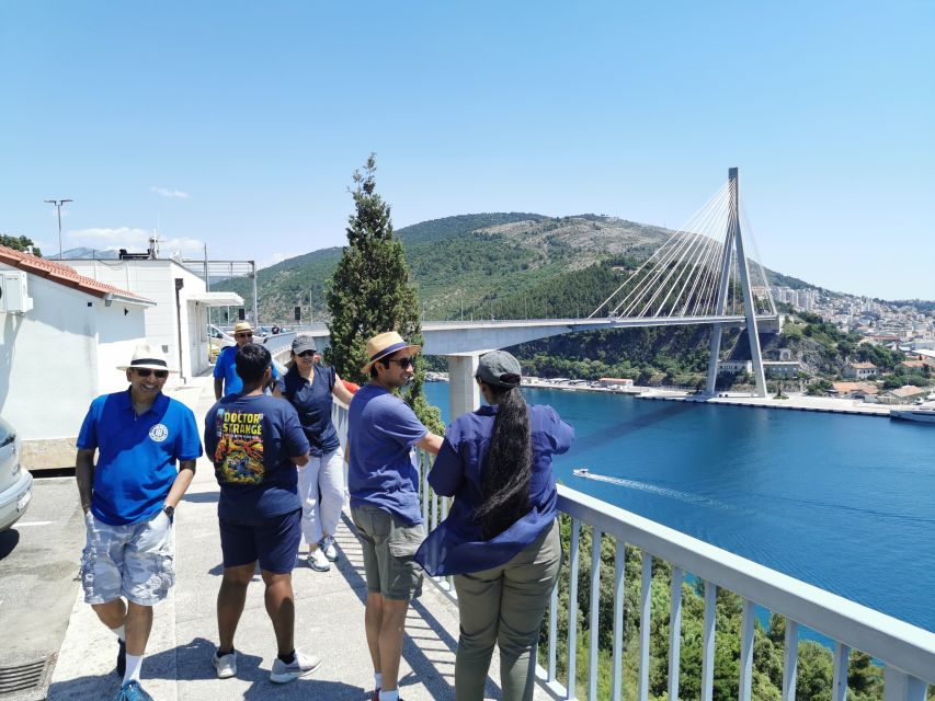 Dubrovnik: Panorama Tour with Free Time in the Old Town - The Franjo Tuđman Bridge and the working port