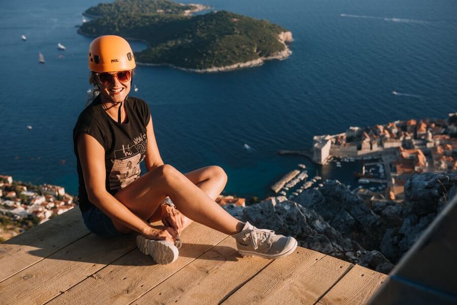 Dubrovnik: Panorama Zipline Tour - Flying above Dubrovnik from Mount Srdj