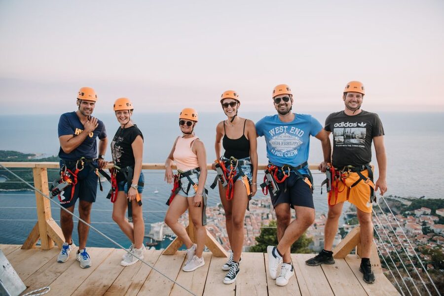 Dubrovnik: Panorama Zipline Tour - Riding up Mount Srdj and hearing its story