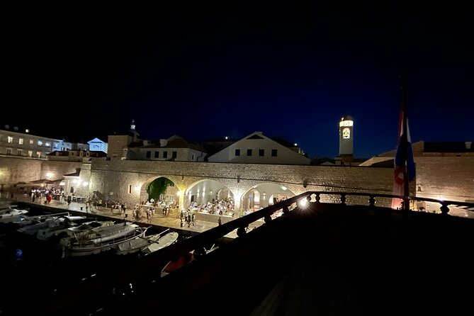 Dubrovnik Panoramic Night Cruise with Karaka - Leaving Mali Muo and the old city port