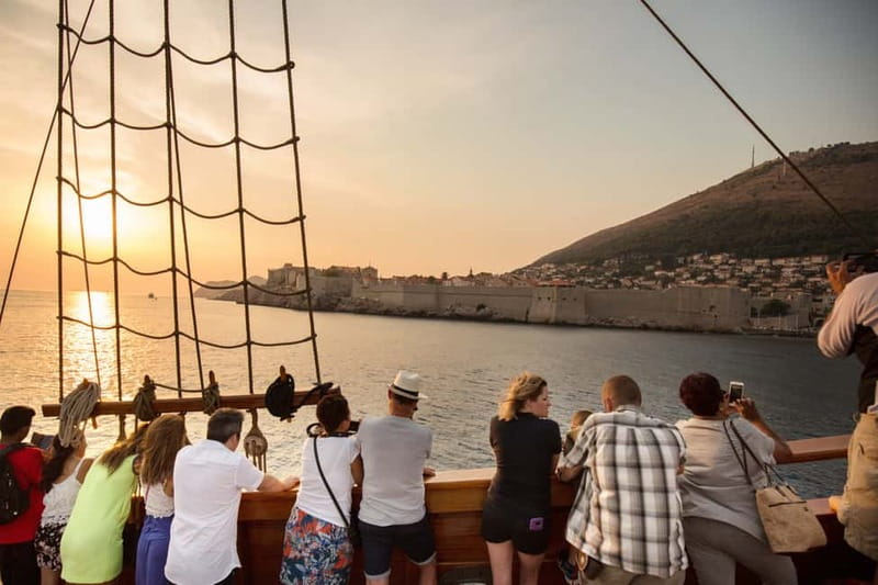 Dubrovnik: Panoramic Sunset Cruise on Karaka Ship - What you get for $65