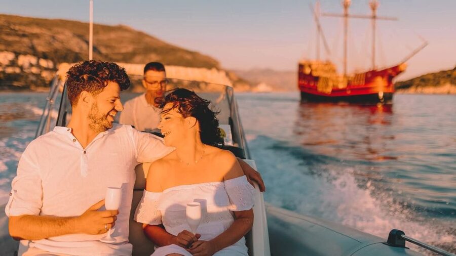 Dubrovnik: Private Boat Cruise at Sunset with Champagne - Lokrum Island, caves, and the chance to get in the water