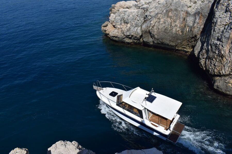 Dubrovnik: Private Boat Rental for Parties & Alcohol - First swim stop: slow down and get in the water