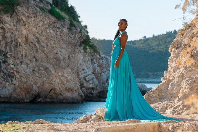 Dubrovnik: Private Flying Dress Photoshoot Experience - The Cathedral of the Assumption of the Virgin Mary