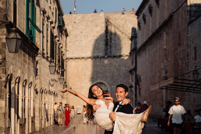 Dubrovnik Private Photoshoot with Local Professional Photographer - The city walls and the two gates