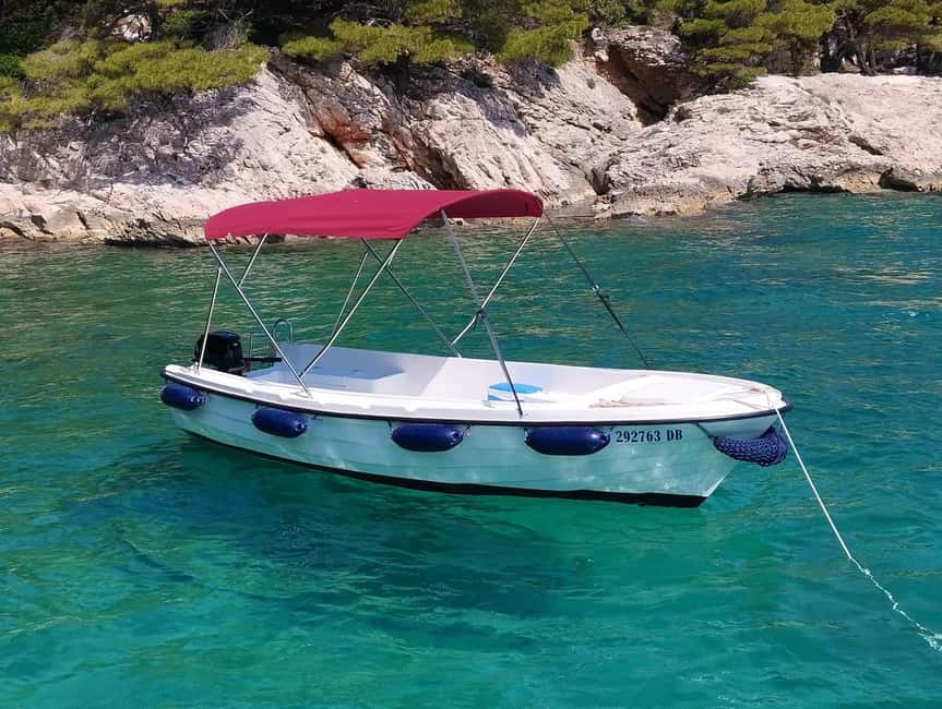 Dubrovnik: Rent a fun and easy to use boat without license - Key points to know before booking