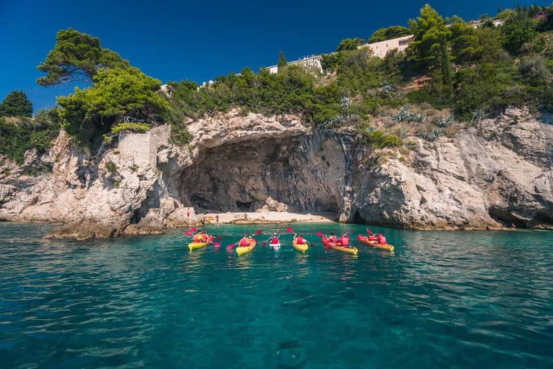 Dubrovnik: Sea Kayaking&Snorkelling Guided Day/Sunset Tours - Betina Cave and the 30-minute swim stop