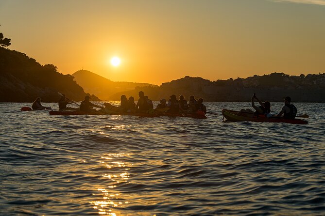 Dubrovnik Sea Kayaking Sunset Paddle - Reaching Lokrum and hearing its darker stories
