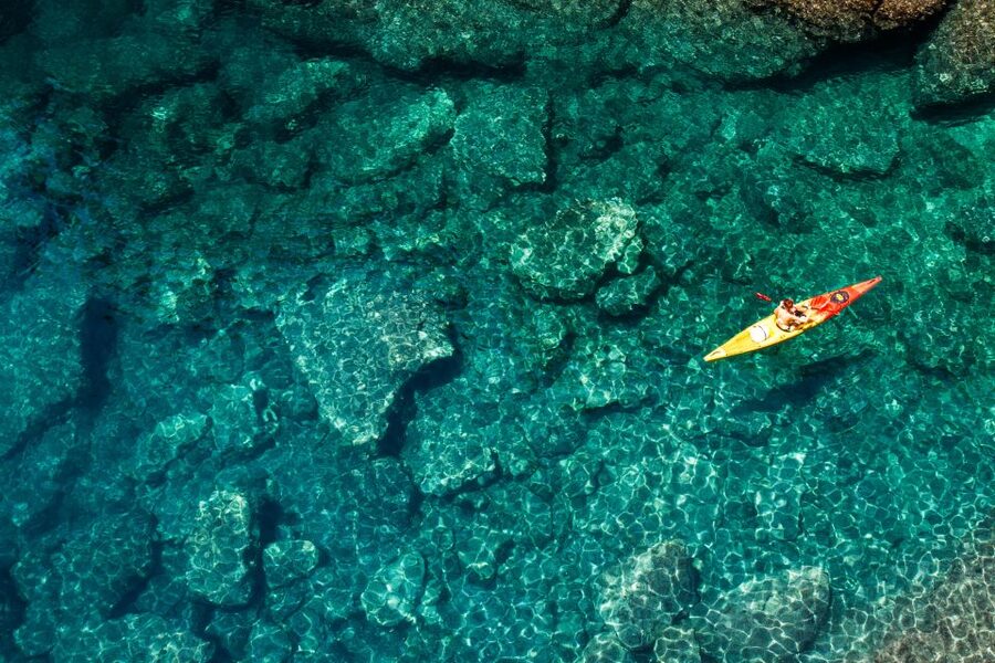 Dubrovnik: Sea Kayaking Tour - The return paddle completes the picture