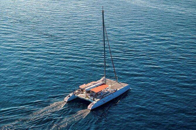 Dubrovnik Sunset Catamaran Cruise with drinks - Leaving Gruž Port for an evening on the water