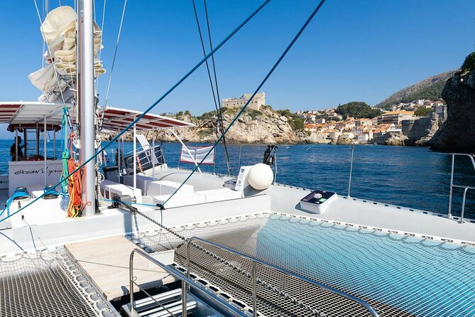 Dubrovnik Sunset Catamaran Cruise with drinks - Lokrum Island gives the cruise a wilder edge