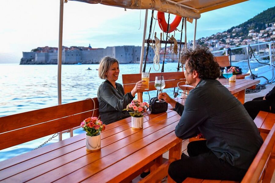 Dubrovnik: Sunset Dinner Cruise around the Old Town - What happens when the weather turns