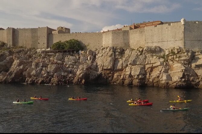 Dubrovnik: Sunset Kayaking & Snorkeling with water &wine - Betina Cave, swimming, and snorkeling
