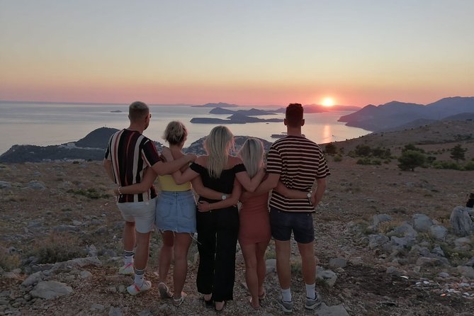 Dubrovnik sunset panorama & wine - A different angle at the Franjo Tuđman Bridge
