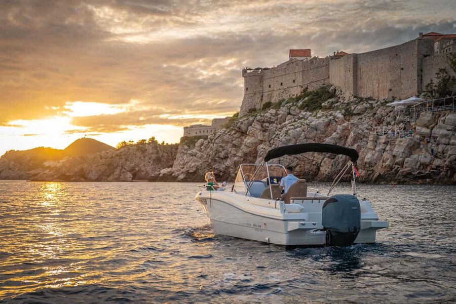 Dubrovnik: Sunset Tour With Panorama Of City Walls - The Two Large Coastal Caves
