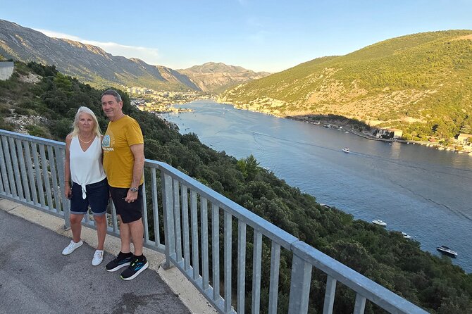 Dubrovnik Sunset Tour with Scenic Views and Local Wine - Bosanka’s Napoleon-era ruins and the Old Town panorama