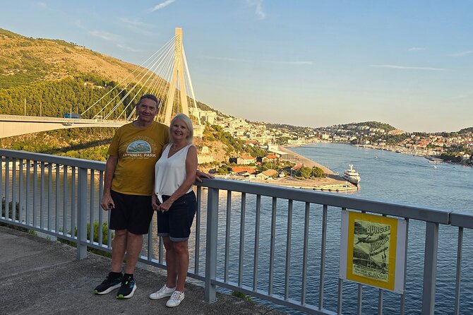 Dubrovnik Sunset Tour with Scenic Views and Local Wine - The Tuđman Bridge above Gruž Bay