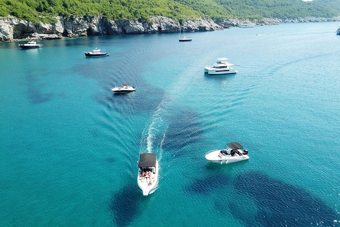 Elafiti Islands Private Luxury 4-Hour Speedboat Tour - Green Caves and a swim among the islands