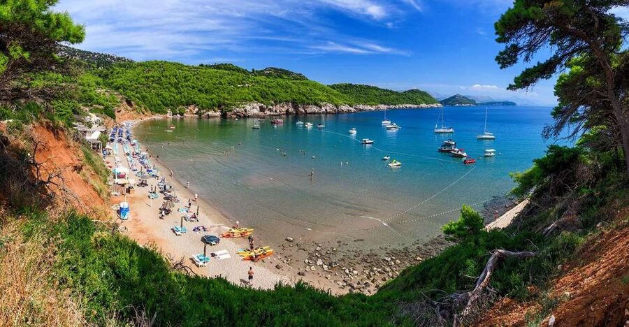 Elaphite Islands Cruise and Blue Cave Snorkeling Boat Tour - Koločep and the Blue Cave stop
