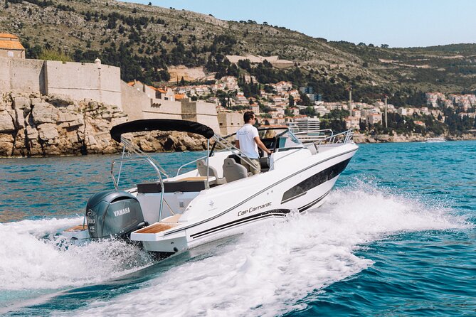 Elaphite Islands Luxury Private Boat Tour with Cap Camarat 7.5 - What is included on the Cap Camarat 7.5