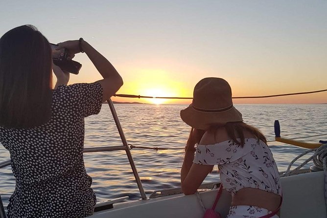 Experience Romantic Sunset Sailing on a modern 36ft (11m) sail yacht | Hvar - Watching the Sun Go Down From the Adriatic