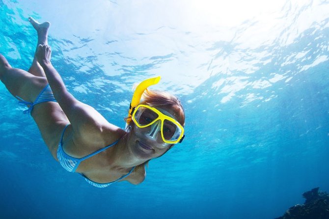 Explore the Caves and Hidden Bays with Underwater Scooter - Snorkeling with an underwater scooter