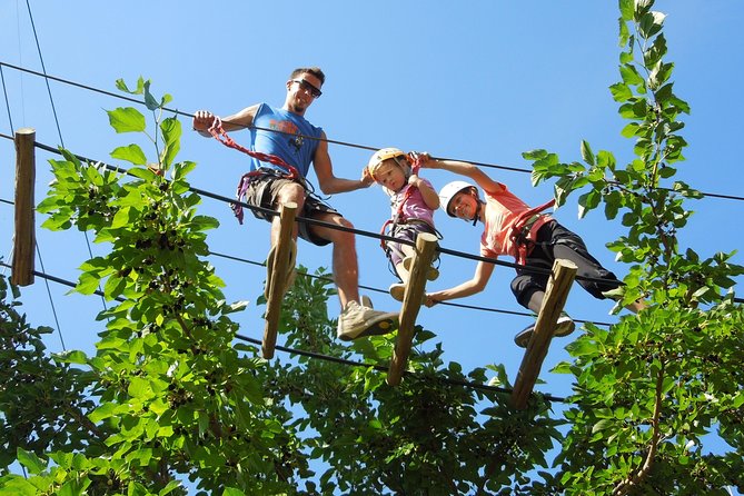 Family and Adventure park - Glavani Park - The 12.5-meter swing and Devil’s Causeway