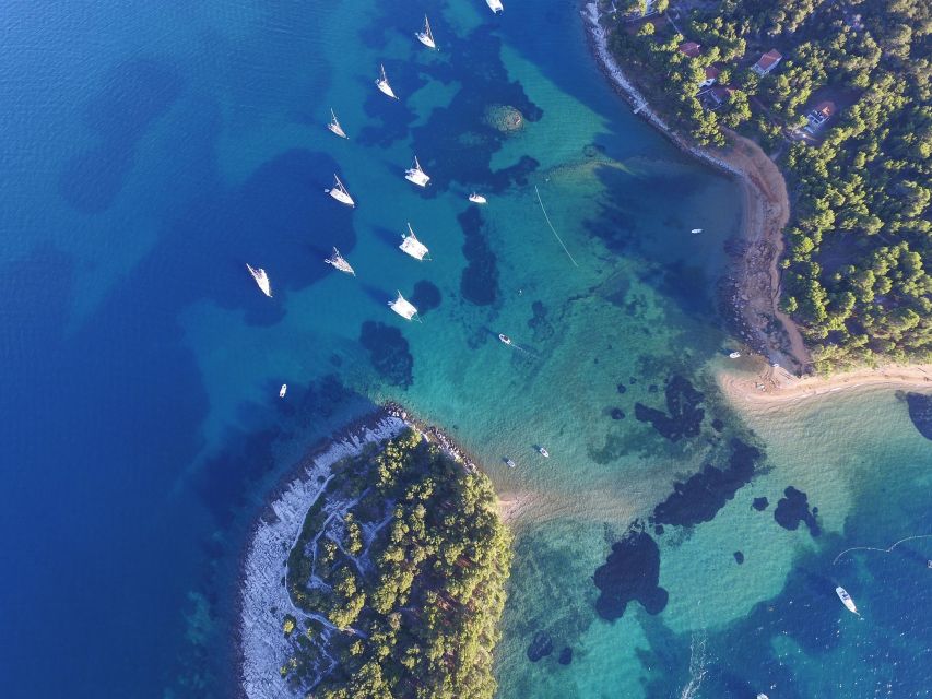 From Biograd: Golden Island of Vrgada Trip with Lunch - Leaving Biograd on the boat Nenad