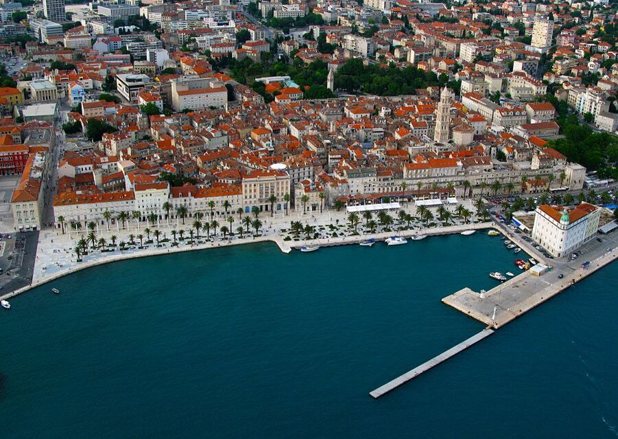 From Brač: Panoramic Flight over Brač, Hvar, Šolta, & Split - Tvrdalj Castle and Petar Hektorović’s retreat