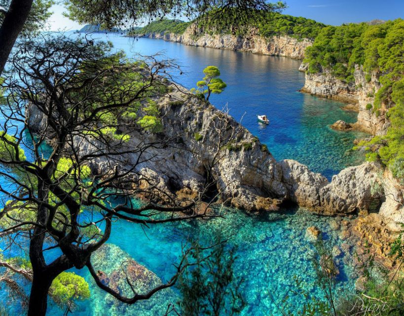 From Dubrovnik: Boat Tour to Kolocep, Lopud, & Sipan Islands - Koločep: green paths and a gentle first stop