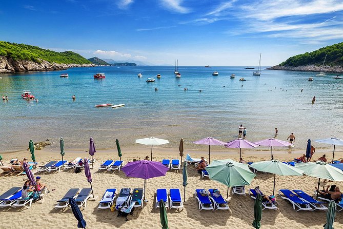 From Dubrovnik: Premium Three Island Cruise with lunch and drinks - Koločep for a final swim