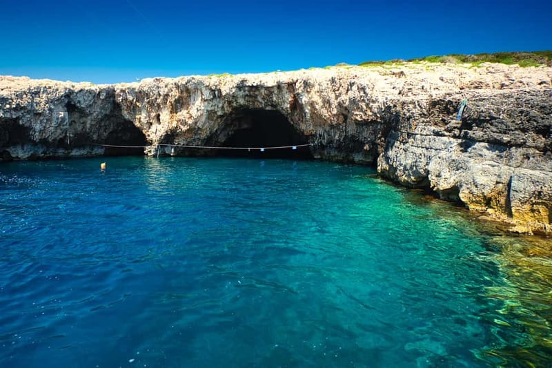 From Hvar: Blue Cave and Pakleni Islands Group Tour - The Green Cave and its green-lit water