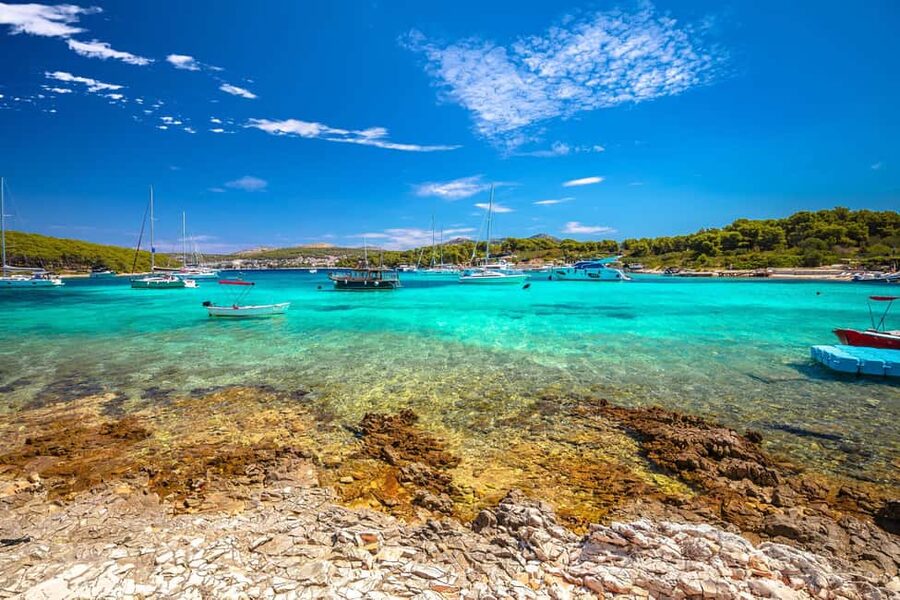 From Hvar: Blue Cave, Green Cave & 5 Islands Speedboat Tour - Pakleni Islands and Palmižana