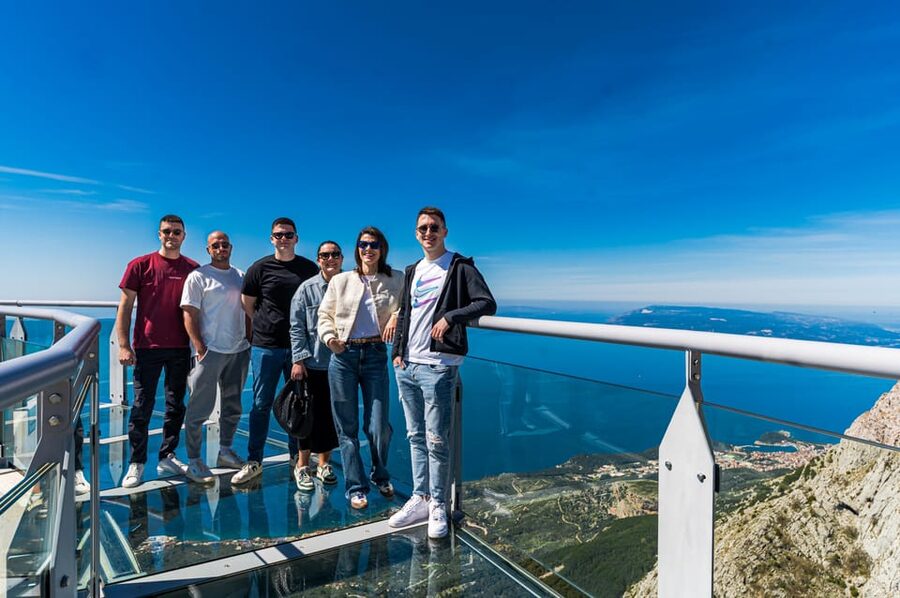 From Makarska: Biokovo Skywalk Entry Ticket with Transfers - The $53 price and what it covers
