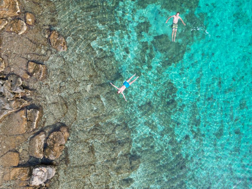 From Makarska: Hidden Gems of Hvar Island's North Shore - Mala Stiniva, the best stop for a jump