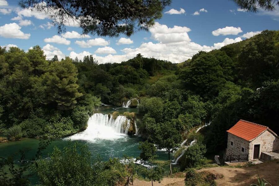 From Makarska: Krka Waterfalls & Šibenik Day Trip - Šibenik: stone lanes, sea views, and a tight schedule