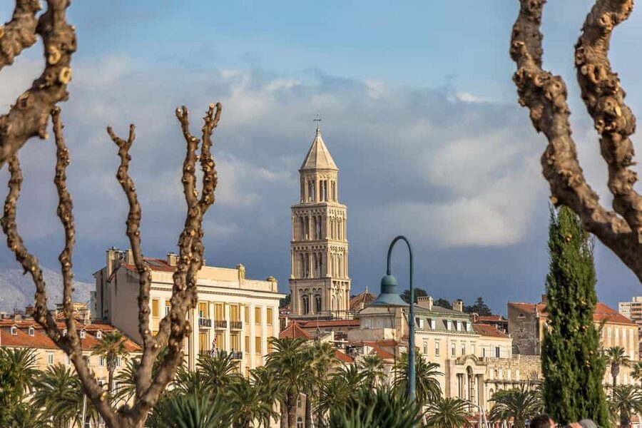 From Makarska : Split City Guided Tour & Free Time - Entering Split through Diocletian’s Palace
