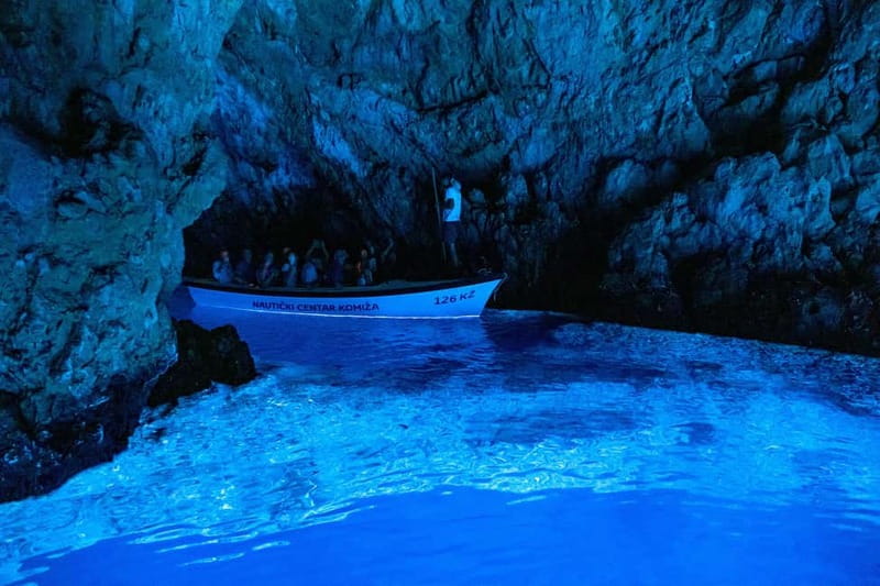 From Milna or Supetar: Magical Blue Cave Island Hopping - Key points at a glance