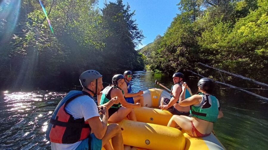 From Omiš/Split: Cetina River Rafting Experience - The first paddle through moving water