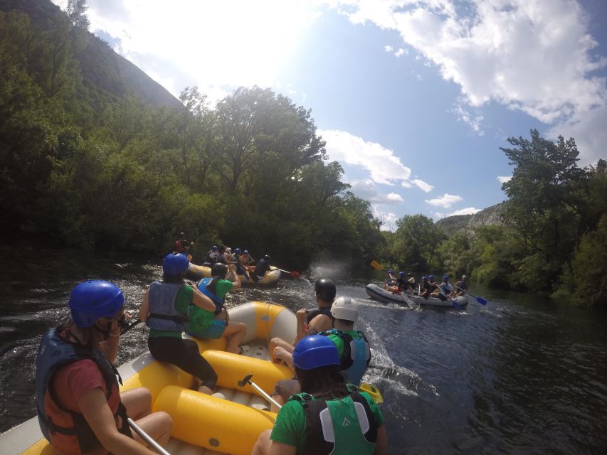 From Omiš/Split: Cetina River Rafting Experience - GoPro photos and videos included
