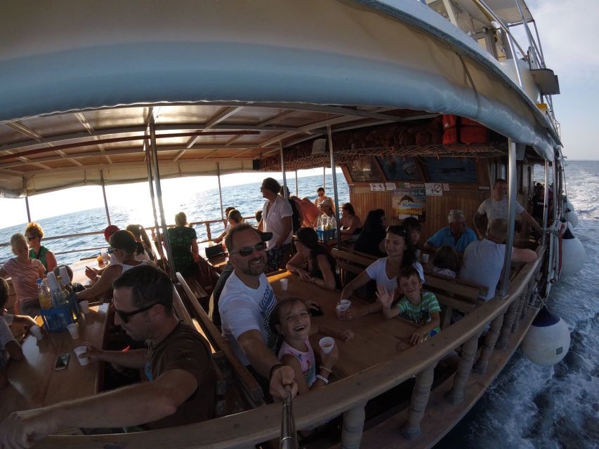 From Poreč: Lim Fjord, Rovinj, and Vrsar Boat Trip - Lunch begins the Lim Fjord portion
