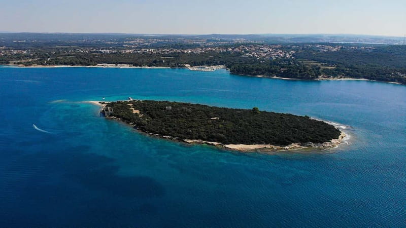 From Pula: Rovinj & NP Brijuni cruise with Red Island visit - Red Island for swimming, snorkeling, and island time