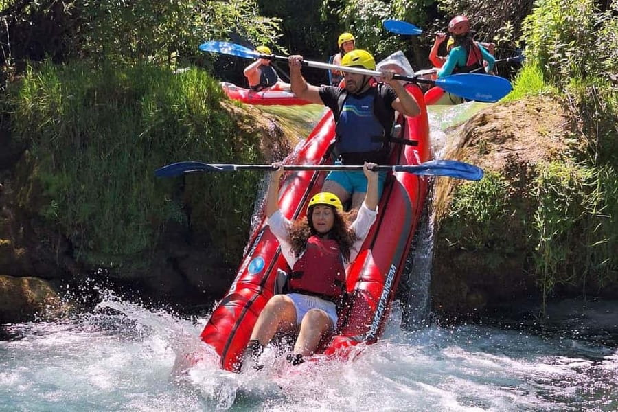 From Slunj: Mreznica Kayaking Adventure - Getting to Zečev Varoš from Slunj